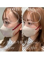 コンティロミー(CONTI ROMMY.)&nbsp;顔まわり◎小顔◎大人可愛い【サイドバング】