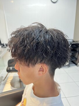 アイズ 海老名(AIZU) アップバング　ツイストスパイラルパーマ　サマーマッシュ