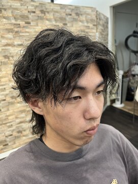 ヘアメイク レクス(hair make Rekus) 波巻きマッシュウルフ
