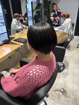 エイト 藤沢店(EIGHT fujisawa) ツーセクションショート×髪質改善トリートメント【藤沢】