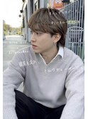 #栄メンズ韓国カット #カルマパーマ #シースルーマッシュ
