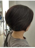 ナチュラルボブ×黒髪ボブ×大人ショートボブ 20代30代40代50代
