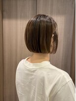 ユーフォリア 青山(Euphoria)&nbsp;20代30代大人可愛い小顔 ショートカット切りっぱなしミニボブ