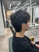 リミットバイアフィナー 大宮店(limit by Afinar)&nbsp;パーマの残りを活かしたメンズショート