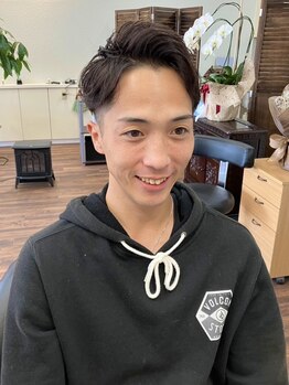 バーバーフクシマ(BARBER.F.FUKUSHIMA)の写真/【太田市小舞木町】周りと差のつくヘアを！再現性抜群で、どんなビジネスシーンも決まる！