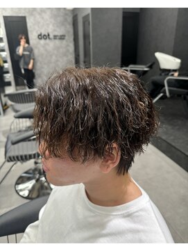 メンズ サロン ドット トウキョウ 町田店(men's salon dot. tokyo) メンズセンターパート×ツイストスパイラルパーマ