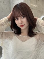 アイヴィー(IVY)&nbsp;艶髪ピンクブラウンくびれヘア【肥田亜沙美】