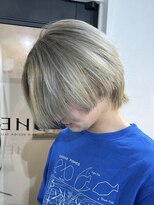 ベル 桑名(BHEL)&nbsp;三重桑名ニュアンスパーマフェザーパーマ緩めセンターパートヘア