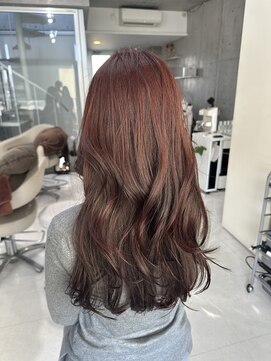 ホロン 池袋(HOLON) 池袋美容室HOLON【ブリーチなしピンクブラウン】