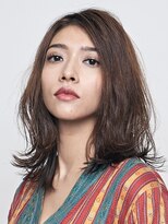 インセプション 銀座(INCEPTION)&nbsp;ミディアム/レイヤー/パーマ/前髪あり/30代/40代/50代/長め