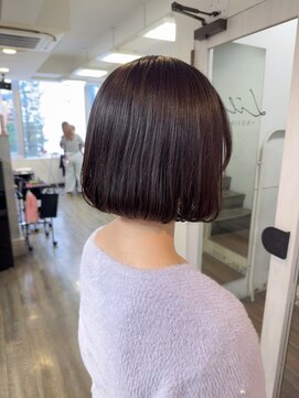 ハイル(KHAIR) 収まるミニボブ/マロンベージュ/mini bob/まるボブ《yuu》