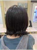 キッズカットキッズヘアキッ外ハネズヘア女の子切りっぱなしボブ