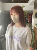 赤ピンク