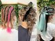 ロカット サロン(Roquat Salon)の写真/立川3分【早朝OK!結婚式/ライブ/イベント/浴衣/コーンロウ/シャンプーブロー】コテ巻き¥1800~/メンズも◎