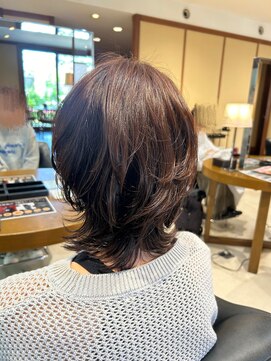 ユウヘアー 本山店(U Hair) ミディアムレイヤー/顔回りレイヤー♪/20代/30代/40代