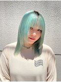 ハイトーン　ミントカラー