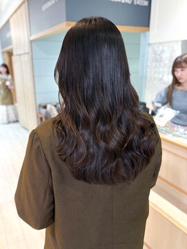 プラグ バイ ネオリーブ(plug by neolive) チェリーブラウン×髪質改善[髪質改善/縮毛矯正/韓国]A