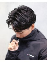 センス 渋谷 宇田川交番前(SENSE)&nbsp;ブルーブラック/ニュアンスパーマ/フェザーパーマ/渋谷