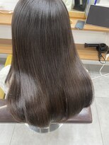 ランプ(Lamp) くびレイヤーグレーベージュニュアンスカラー白髪染め白髪ぼかし