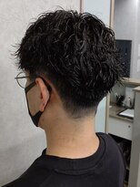 ソレイユバイエルズ(soleil by ailes) 刈り上げマッシュ＋ツイストスパイラルパーマ