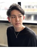 アップバングショート