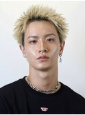 ブロンドスパイキーショート