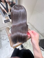 フレーム へアアンドトリートメント 天王寺北口店(FRAME)&nbsp;自然なストレートに　酸性ストレート