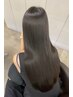 【尾池指名限定】カット+髪質改善酸性ストレート+プレミアムリペアTr  22100