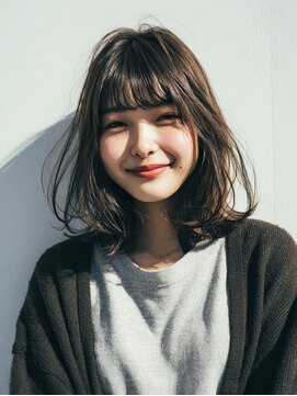 ランデブー 大宮(Rende-Zvous) くびれヘア/アプリコットオレンジ/夏のヘアアレンジ/大宮