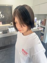 ガルボヘアー 桟橋店(garbo hair) デザインカラー大人可愛い20代30代40代