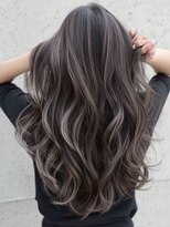 アポロ 横浜駅店(apollo)&nbsp;xブリーチ/ホワイトグレージュ/レイヤーカット/チェリーブラウン