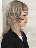 スリバー(sliver)&nbsp;ブリーチハイライト髪質改善ダブルカラーレイヤーカット