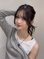 ジーナ 福岡天神(Zina) 韓国ヘア/顔まわりカット/結べるレイヤー/Zina福岡天神