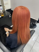 ヘアーデザイン ジェルム(Hair Design germe)&nbsp;オレンジカラー  MAYUKO