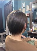 丸みショート