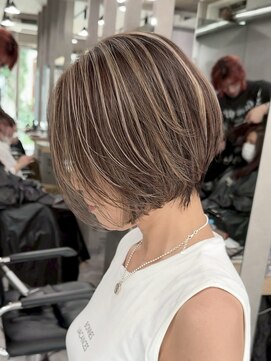 レディアル 大宮(REDEAL ope.) 【ハイライト】ベージュハイライトバレイヤージュ