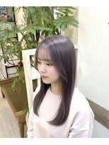 フゥカ 類家店(fuka)&nbsp;色落ちも綺麗で可愛いラベンダーシルバー