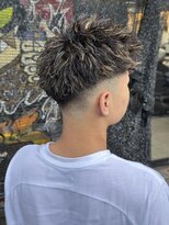 スウェル 船橋店(Swell)&nbsp;MEN’S HAIR/サーフカール/刈り上げセンターパート/船橋