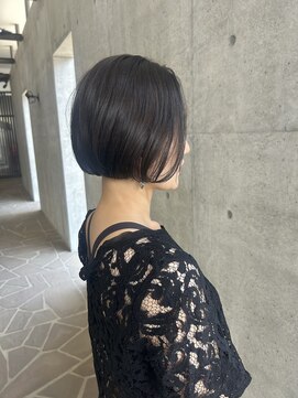 ジゼル 前橋(Giselle) 大人可愛い♪アッシュベージュボブ