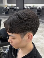 アウラ(AURA) フェザーショートニュアンスパーマショートパーマ