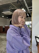 ニードジェリコ(NEED JERICHO)&nbsp;大分ボブレイヤーボブ切りっぱなしボブ