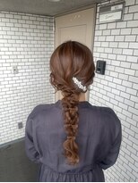 フェリーチェ 六本木店(Felice)&nbsp;編みおろし　参列ヘア　結婚式