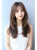 【ALLURE】レイヤーカット＿ロングレイヤー＿顔まわりレイヤー