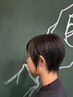 【カット】似合わせカット+クレンジングシャンプー+眉カット