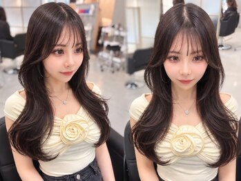 マーシュ 梅田(marshu)の写真/【大阪梅田駅徒歩5分/中崎町駅徒歩1分】set￥2500/cut+color￥6500◆20時半まで営業☆[全席半個室♪]