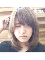 リベラ(LIBERA)&nbsp;≪Libera表参道≫☆ミディアムワンカール×シルキーベージュ☆