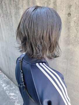 マイ ヘア デザイン 岡崎(MY hair design) ハイライト×エメラルドアッシュ