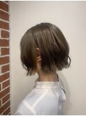 【EIGHTplat渋谷】デザインカラー_切りっぱなしボブ