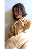 【NAP hair bocco】ウザバング×ショートボブ