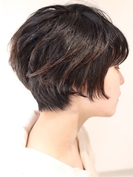 ヘア デザイン リスク(HAIR DESIGN RISK) 【RISK】骨格補正×ナチュラルショートボブ【三鷹】